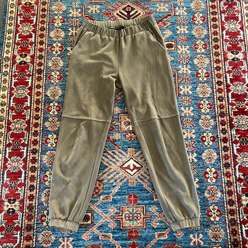 River Island Suede joggers